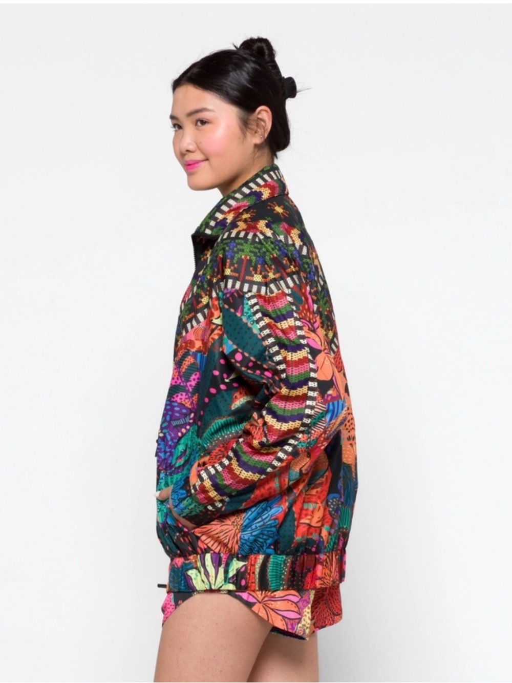 FARM Rio | Black Cool Leopards Windbreaker - Picture 4 of 12
